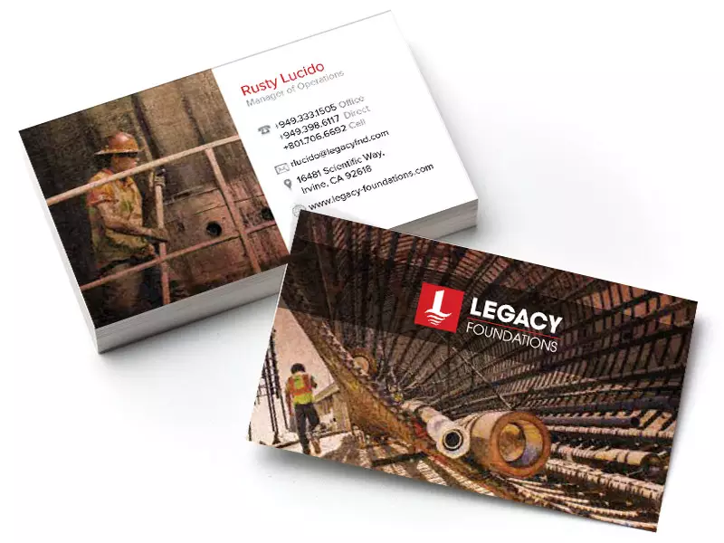 business card design