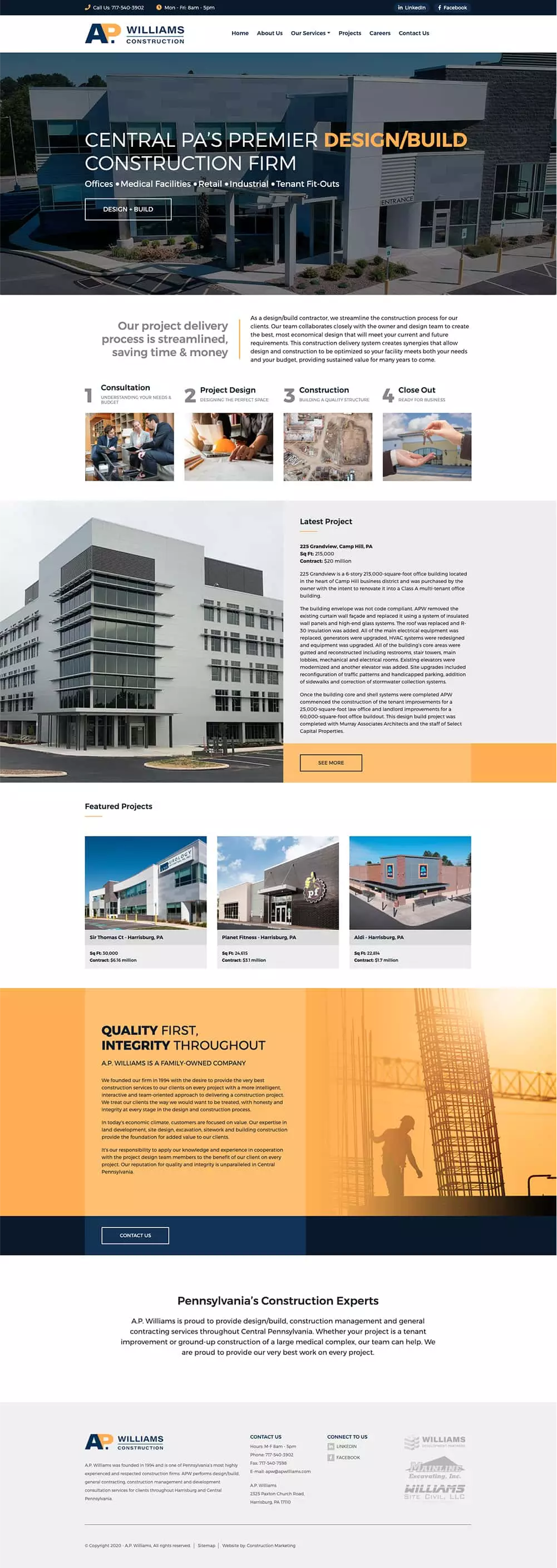 HTML5 responsive website & design