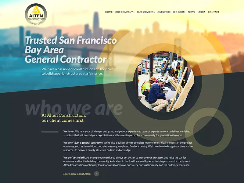 Custom HTML Website Design